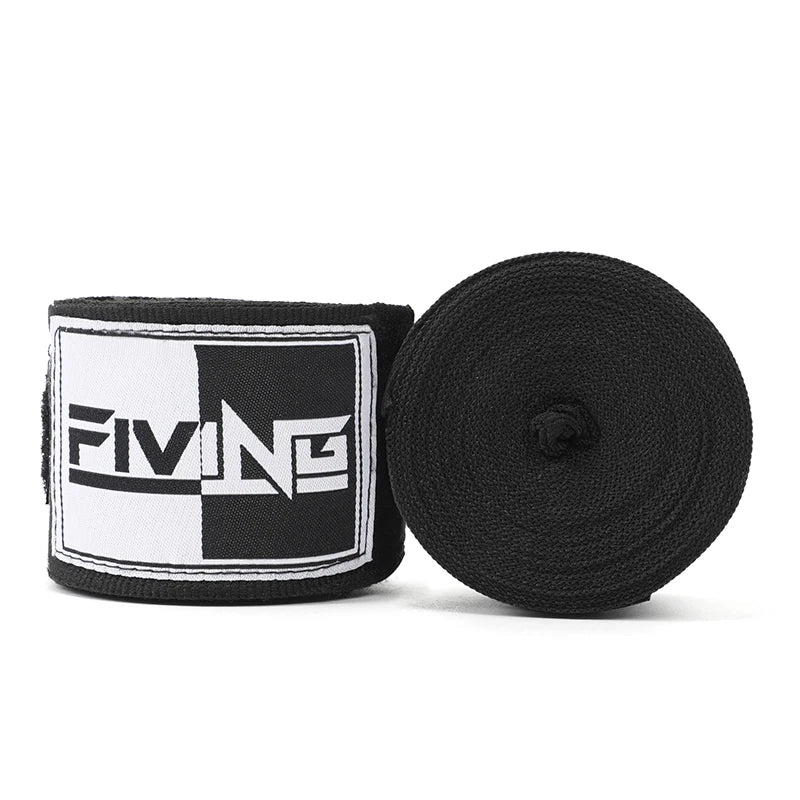Fiving PRO Hand Wraps - 180" Elastic Boxing Hand Bandages with Thumb Loop & Wrist Support for MMA, Muay Thai, Kickboxing