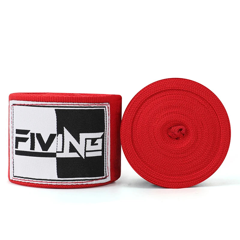 Fiving PRO Hand Wraps - 180" Elastic Boxing Hand Bandages with Thumb Loop & Wrist Support for MMA, Muay Thai, Kickboxing