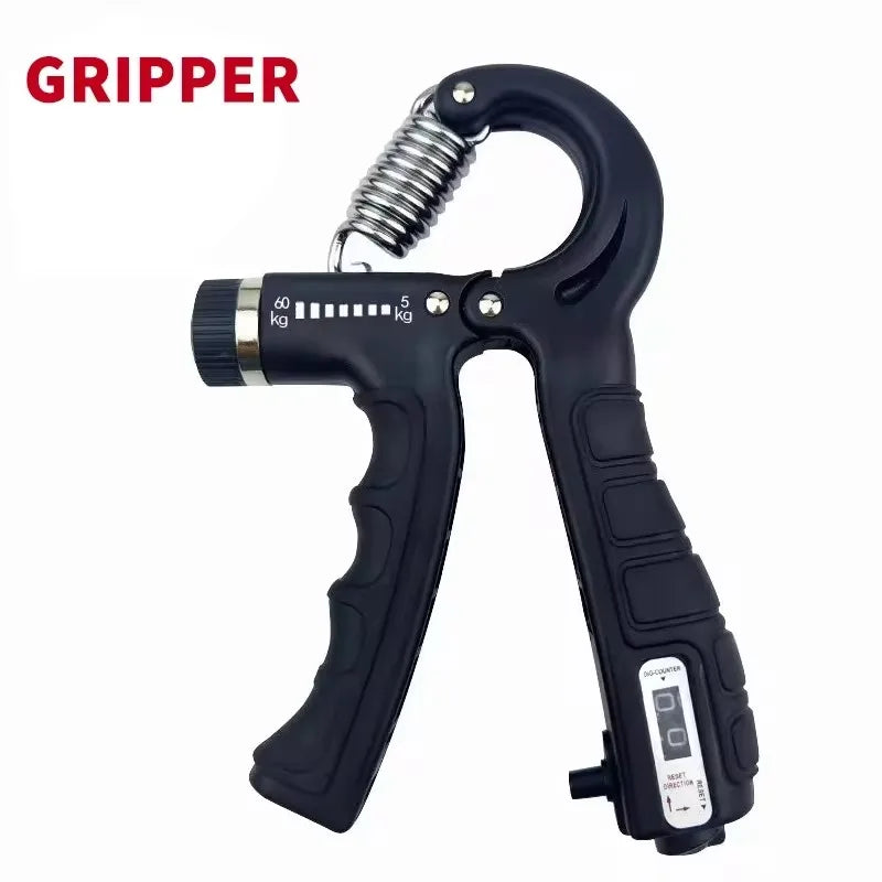 FORCEGRIP PRO - Adjustable Hand Gripper Kit with Rep Counter | Professional Forearm, Wrist & Finger Strengthener for Athletes & Rehabilitation
