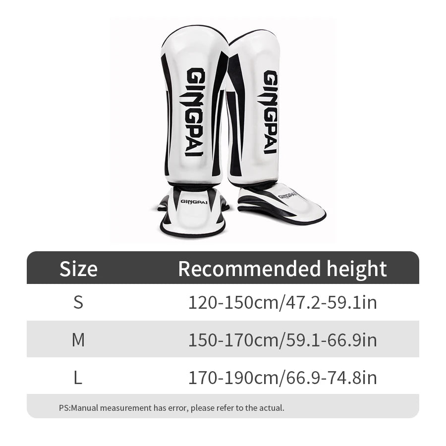 DRAGONSHIELD PRO Shin Guards - Premium Muay Thai & MMA Leg Protectors with Ankle Support for Kickboxing, Sanda, Taekwondo Training